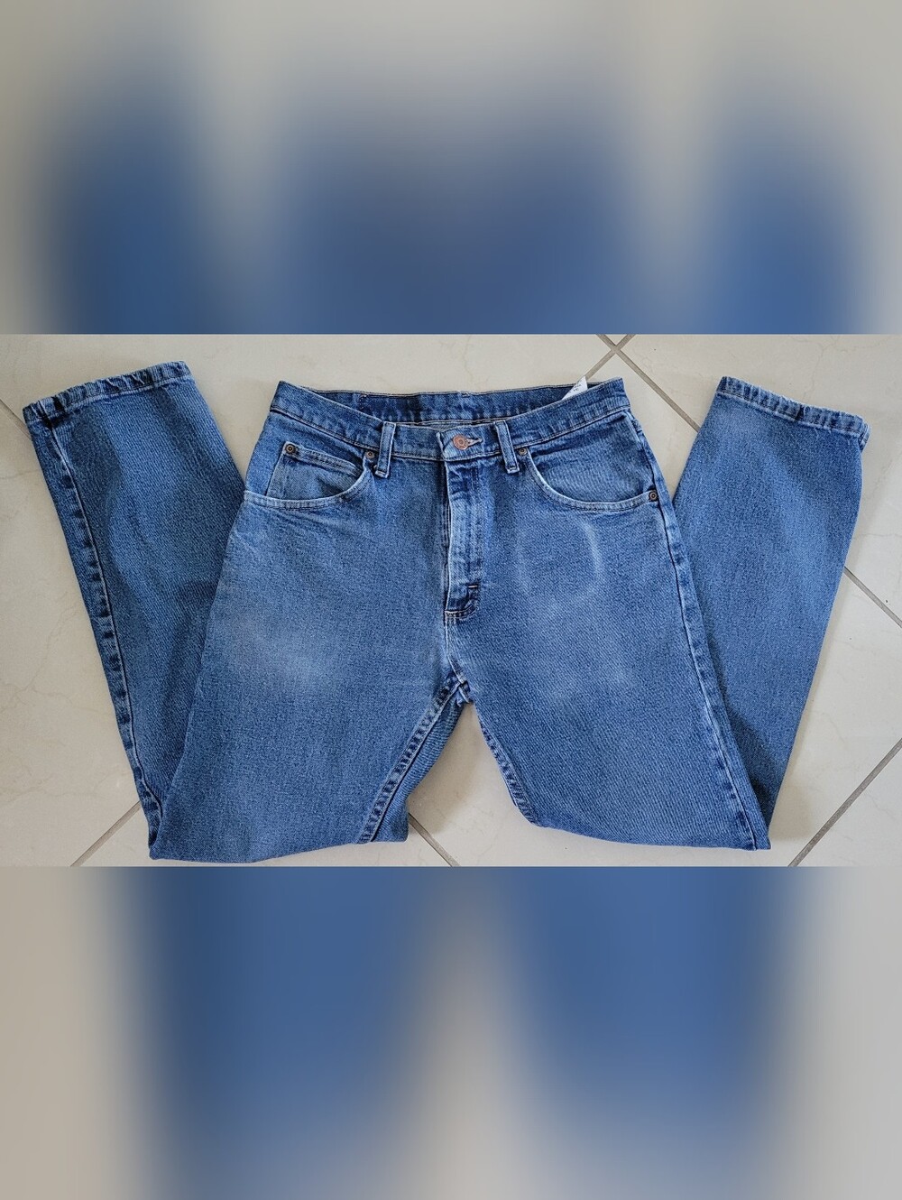 Wrangler Men’s Jeans 31x30 Western Cowboy Ranch Workwear Distressed